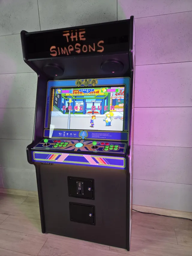 Automat z grą The Simpsons